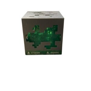 Minecraft Jelly Cubes Emerald Ore Toy - Squishy Slime Fidget - New
